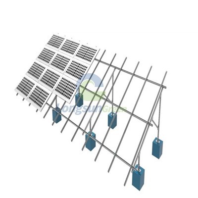 Sistema ta 'Immuntar Solari ta' Saqaf Ċatt Stabbli B'Bażi tal-Konkrit