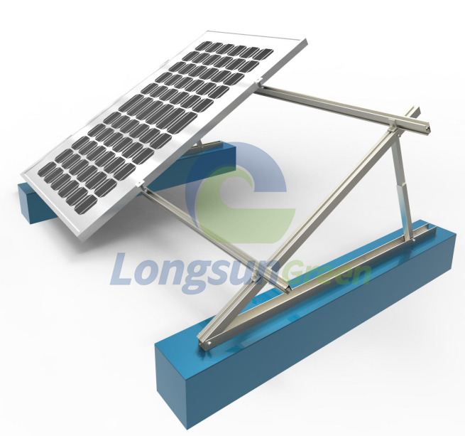 Sistema ta 'Moutting tas-Saqaf Ċatt Solari tat-Tripod